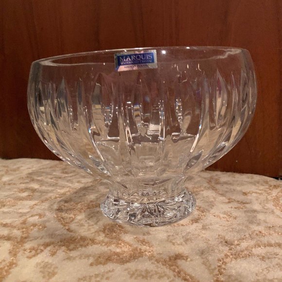 Marquis By Waterford Crystal Sheridan 8” Inch Bowl - Picture 1 of 12